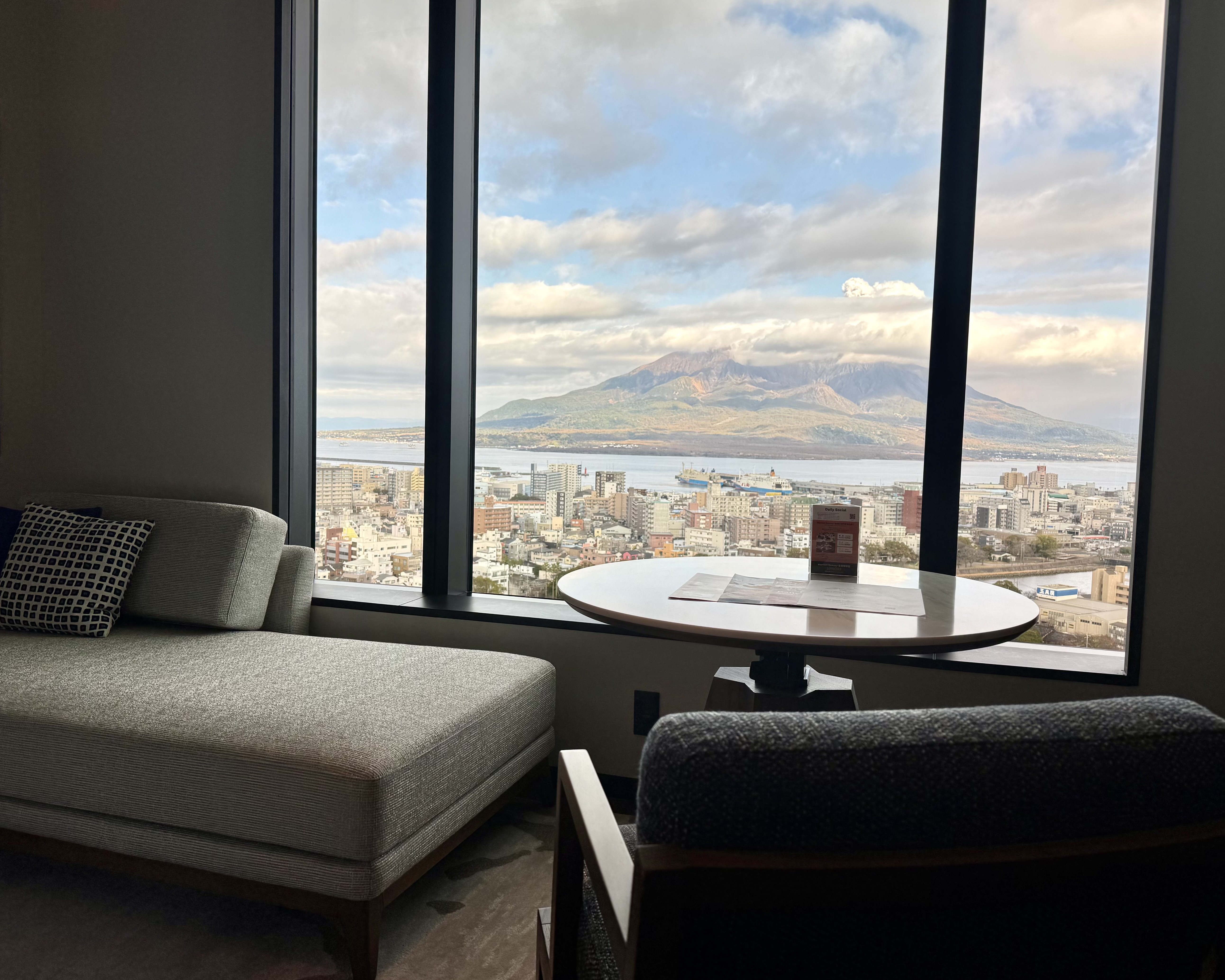 view from sofa