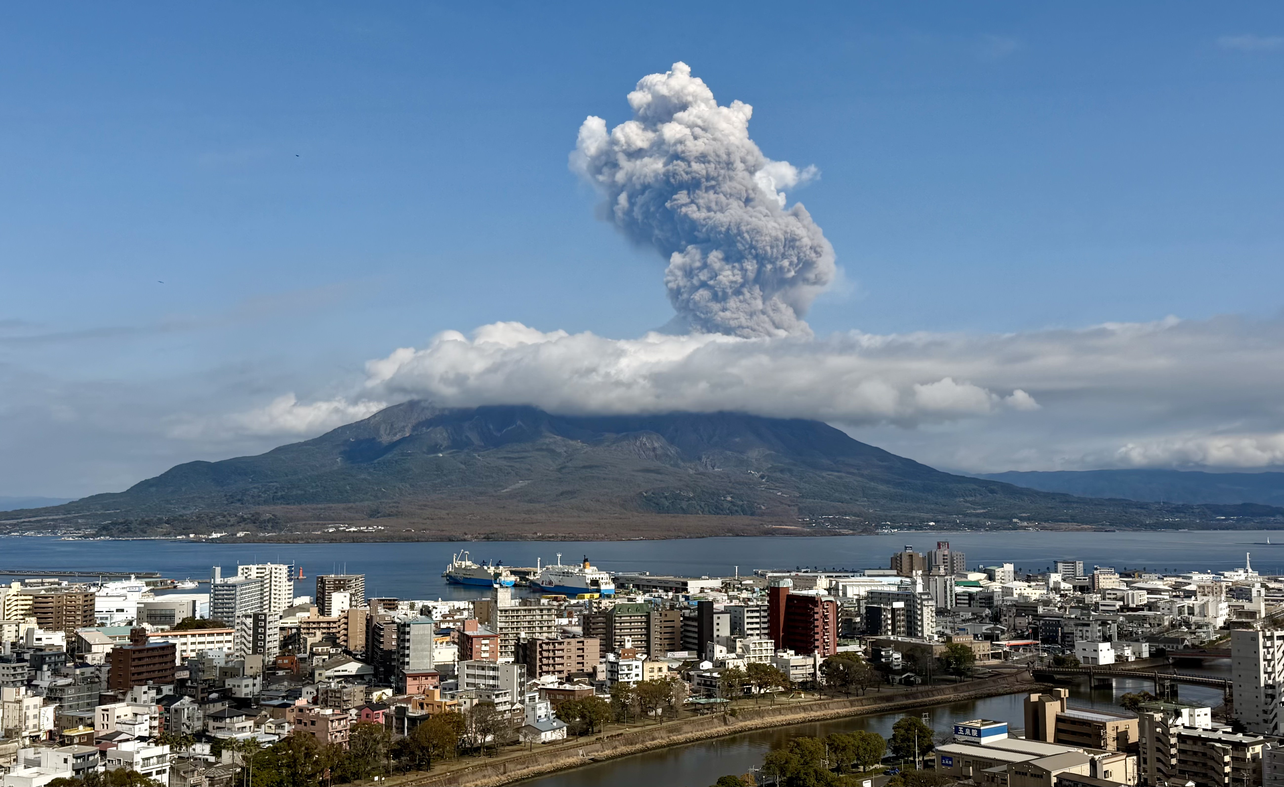 sakurajima island