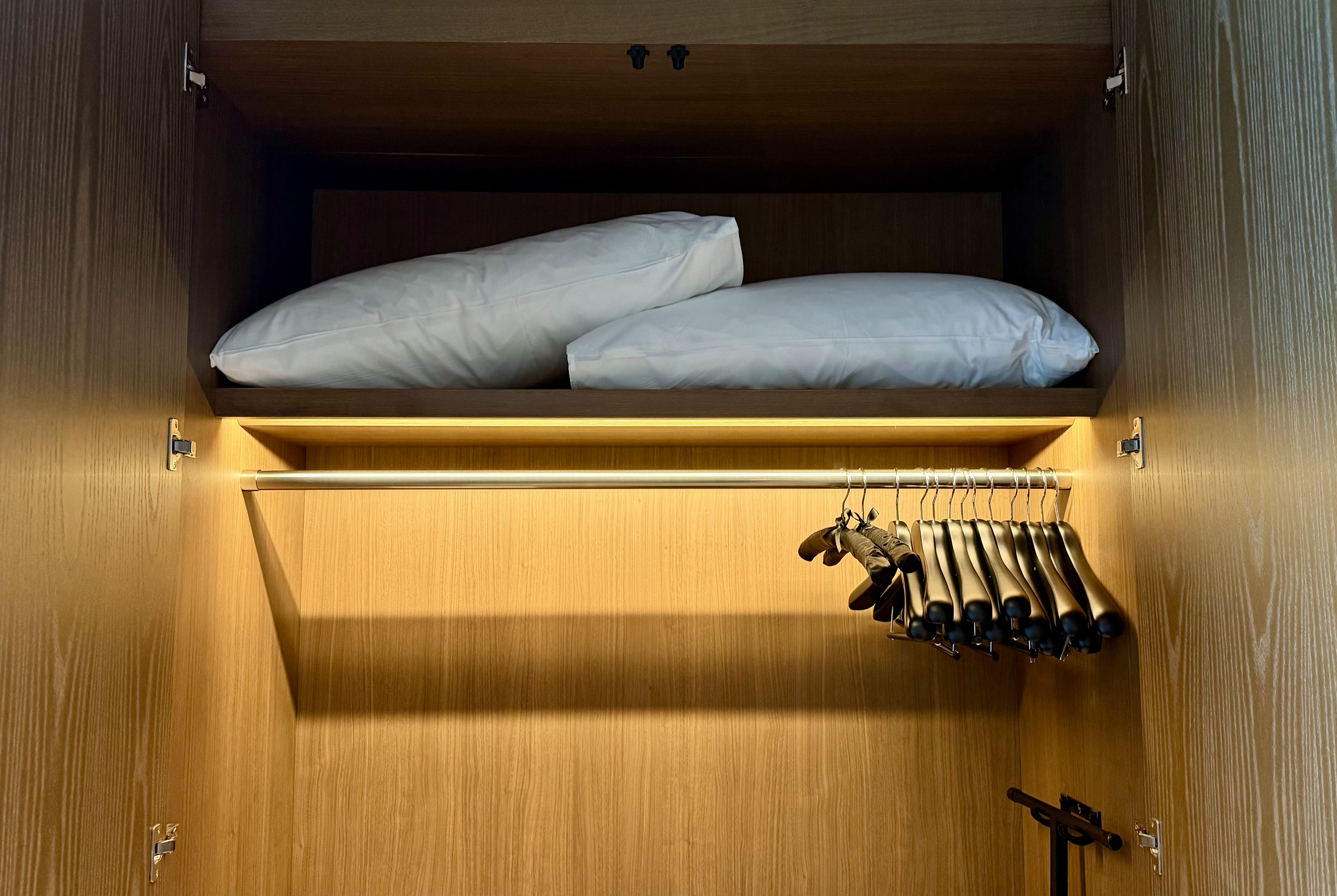 inside the closet